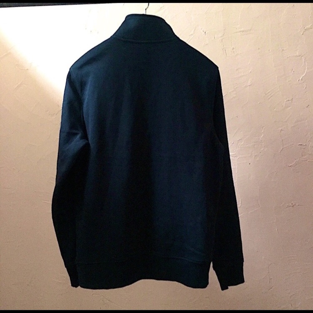 Michael Kors Midnight Turtleneck Sweatshirt Sweater 1/4 Zip Up MK NWT Logo - Picture 2 of 8
